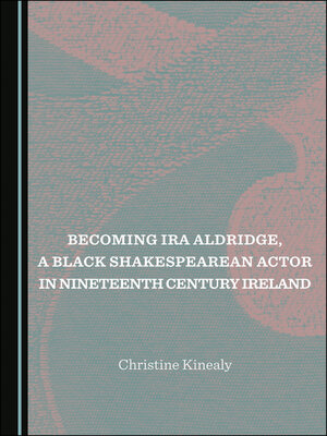 cover image of Becoming Ira Aldridge, a Black Shakespearean Actor in Nineteenth Century Ireland